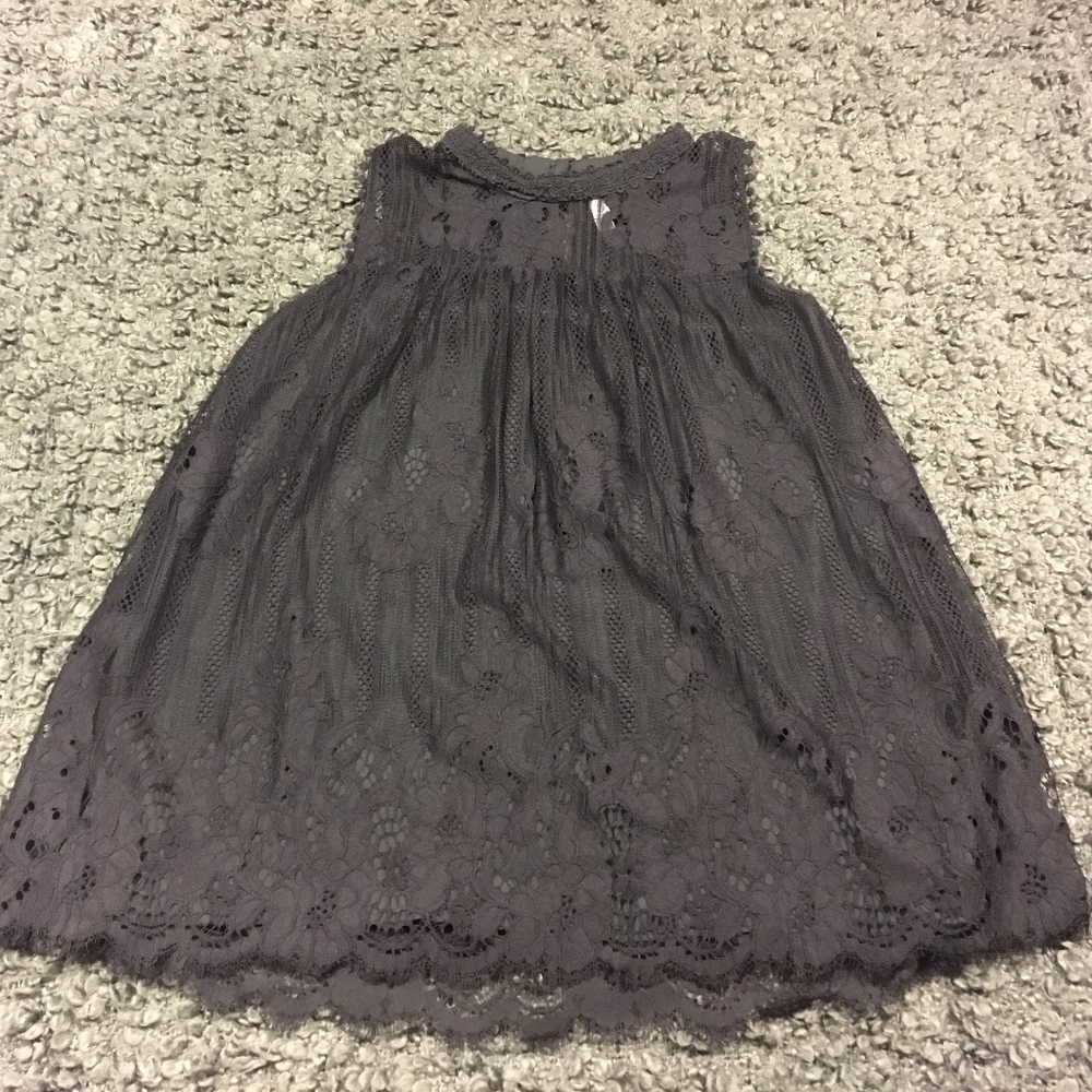 ✨Xhilaration Black Lace Tunic
